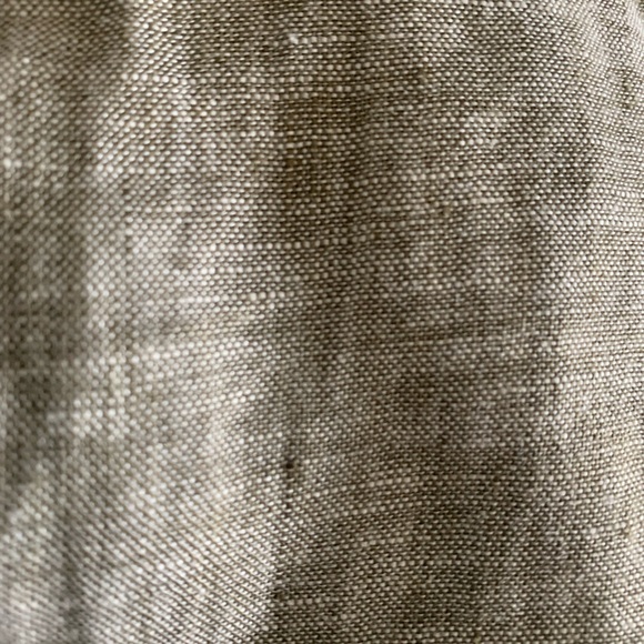 Foxcroft linen collared v neck button up blouse XX-Large quarter sleeve - Picture 3 of 11